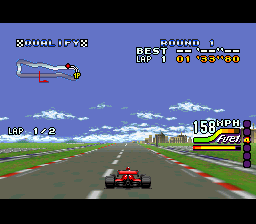 Michael Andretti's IndyCar Challenge (Japan) In game screenshot